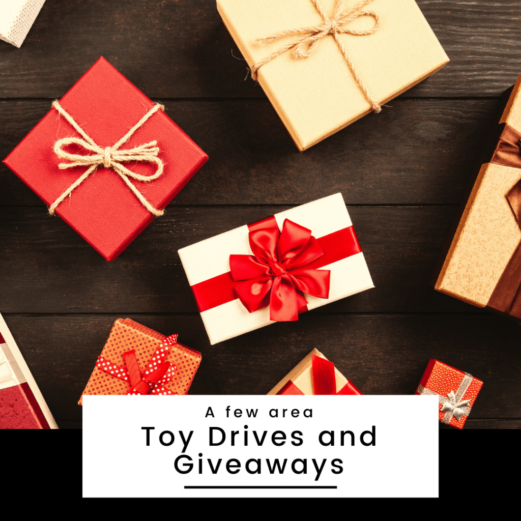 A few Hudson County Toy Drives / Giveaways